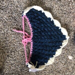 Handmade Crochet Dog bandanna